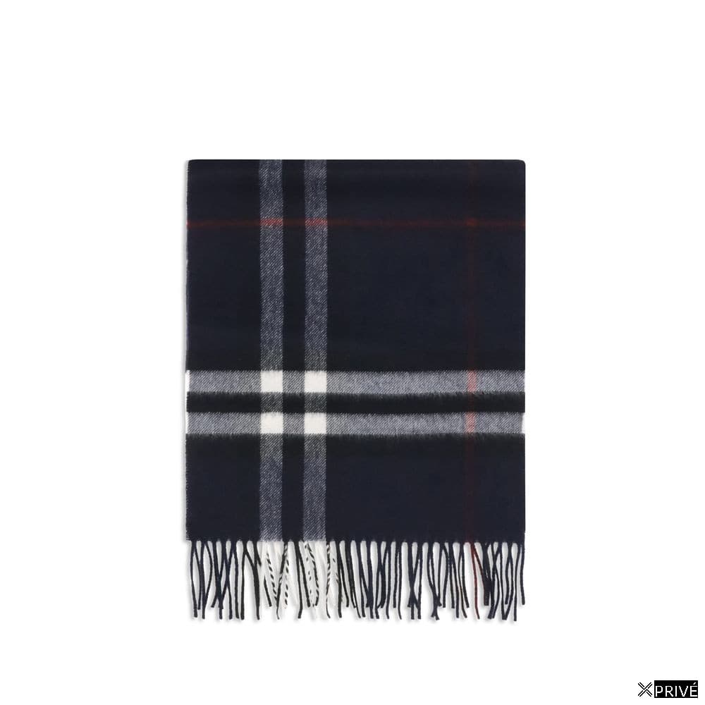 Écharpe bleue en Cachemire — 1