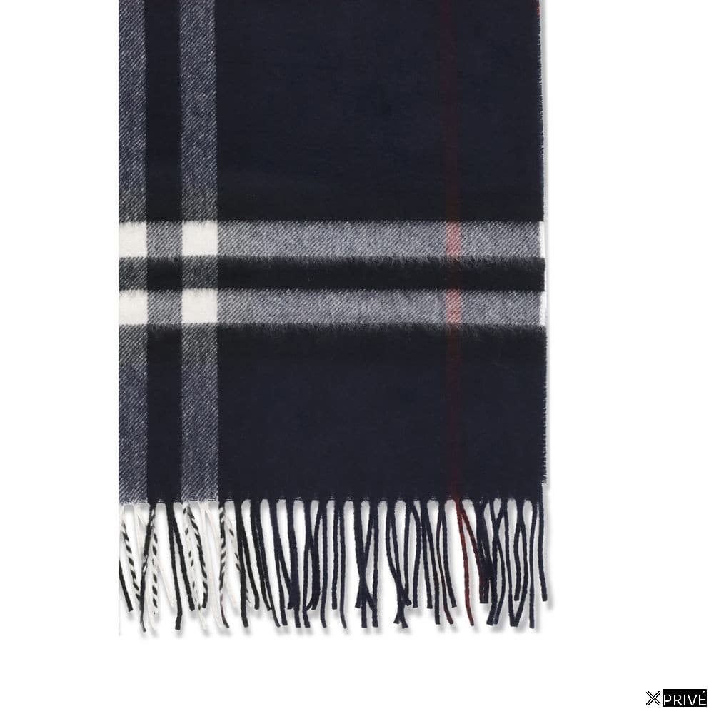 Écharpe bleue en Cachemire — 3