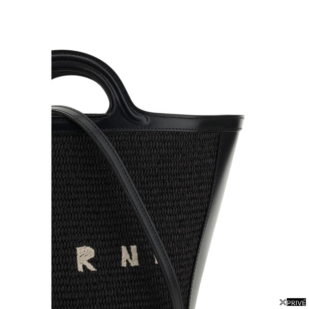 Sac bandoulière noir en Coton — 4