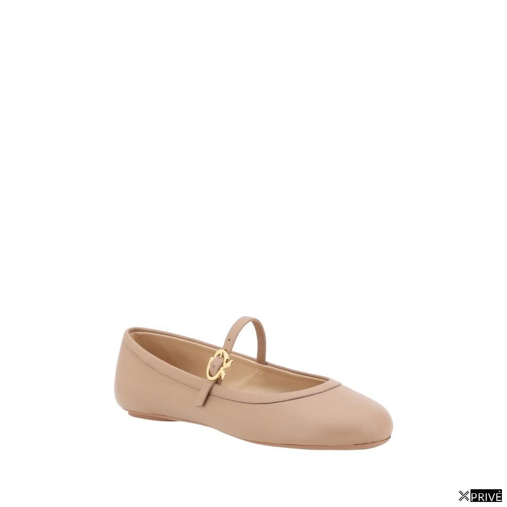 Chaussures plates beiges — 3