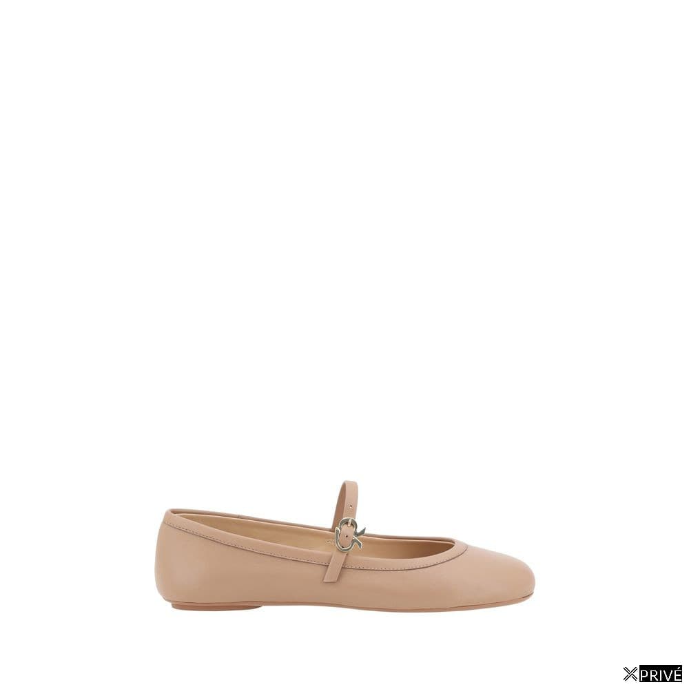 Chaussures plates beiges — 1