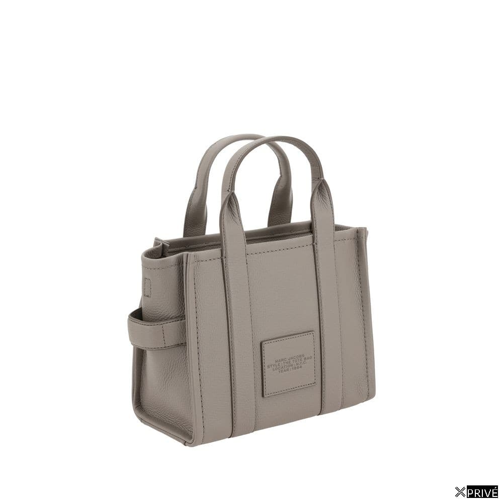 Gray Calf Leather Bos Taurus Handbag — 3