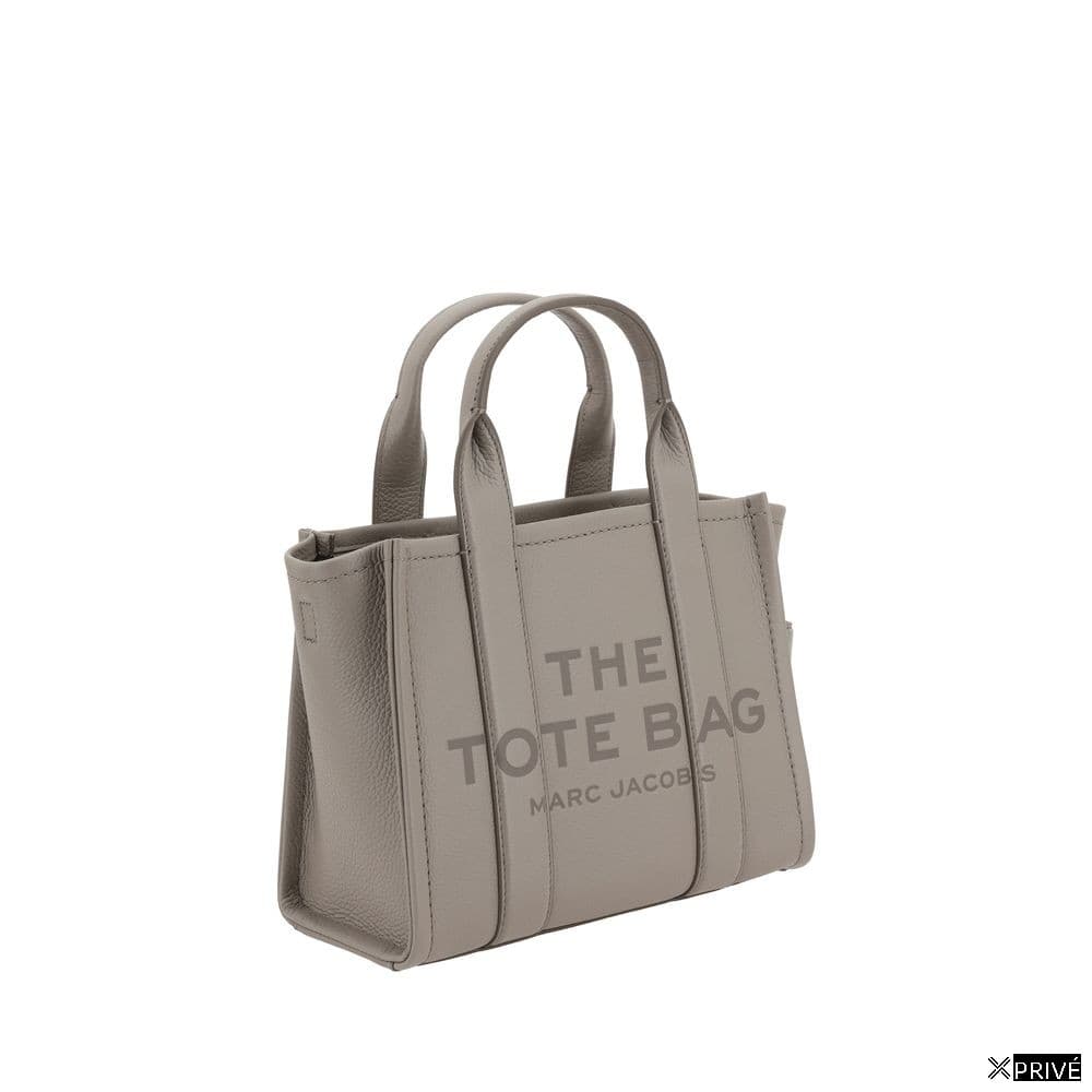 Gray Calf Leather Bos Taurus Handbag — 2