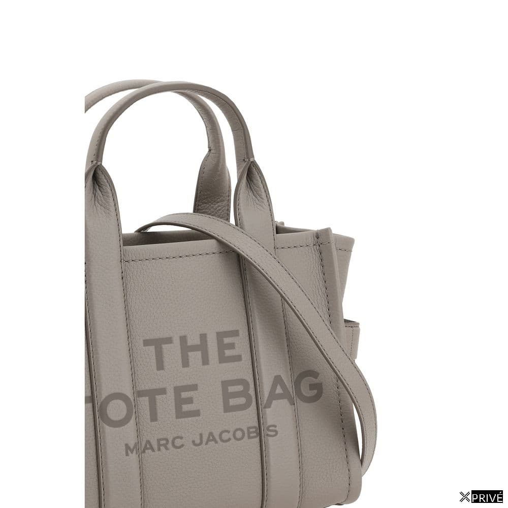 Gray Calf Leather Bos Taurus Handbag — 4