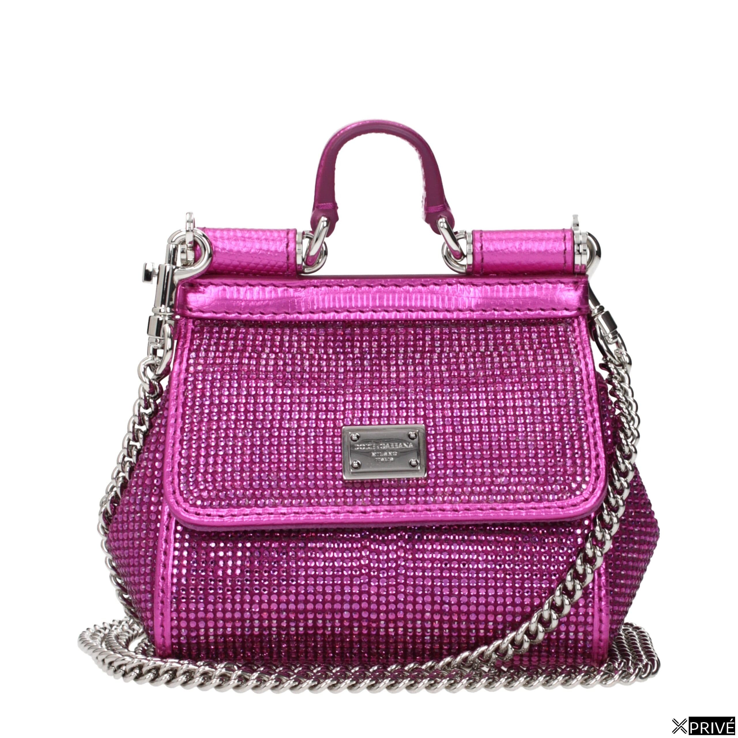 Sac à main rose en Satin — 1