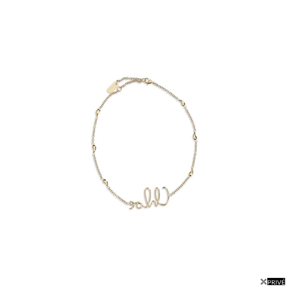 Collier doré en Laiton — 2