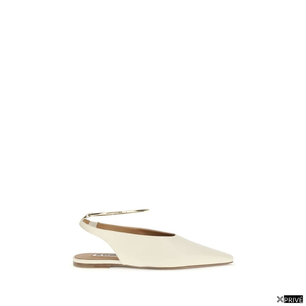 Chaussures plates beiges — 1