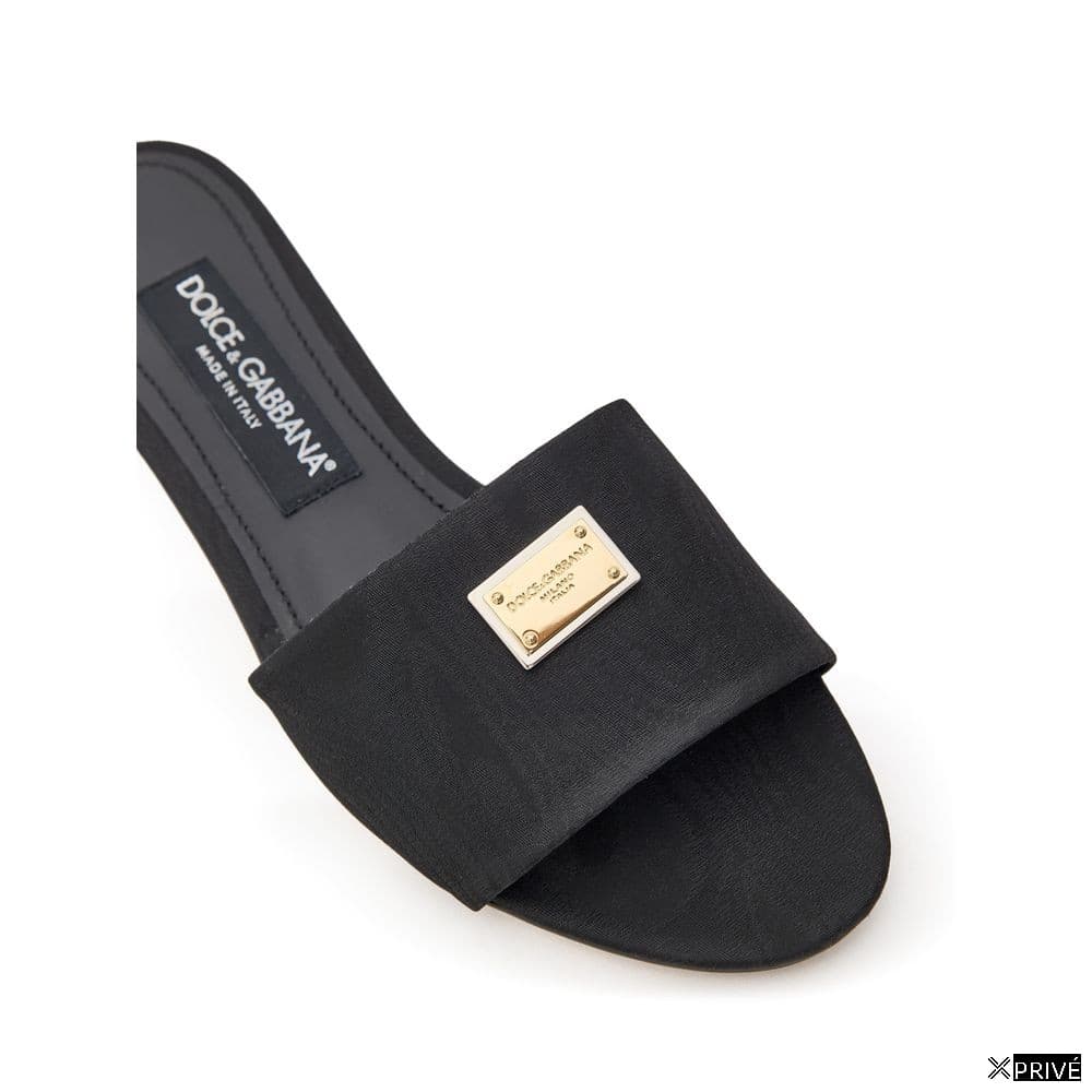 Sandales noires en Polyester — 5