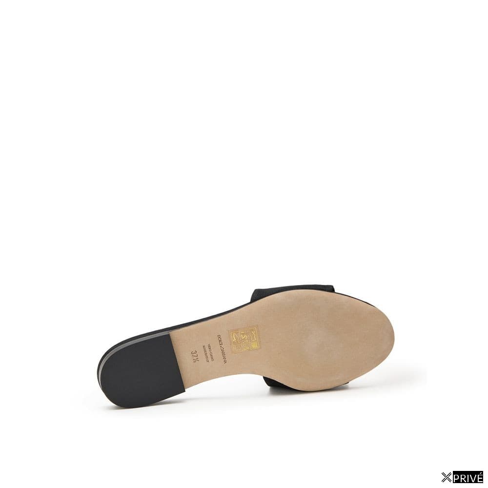 Sandales noires en Polyester — 4