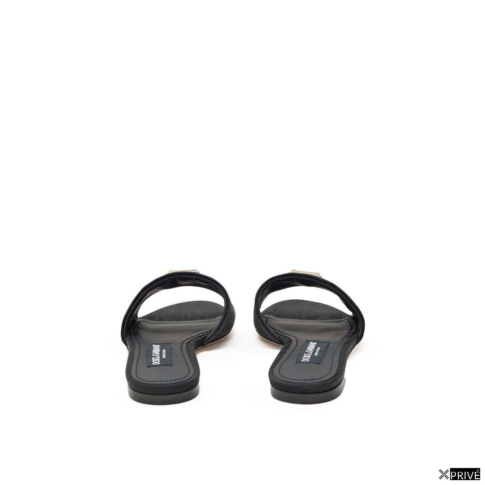 Sandales noires en Polyester — 3