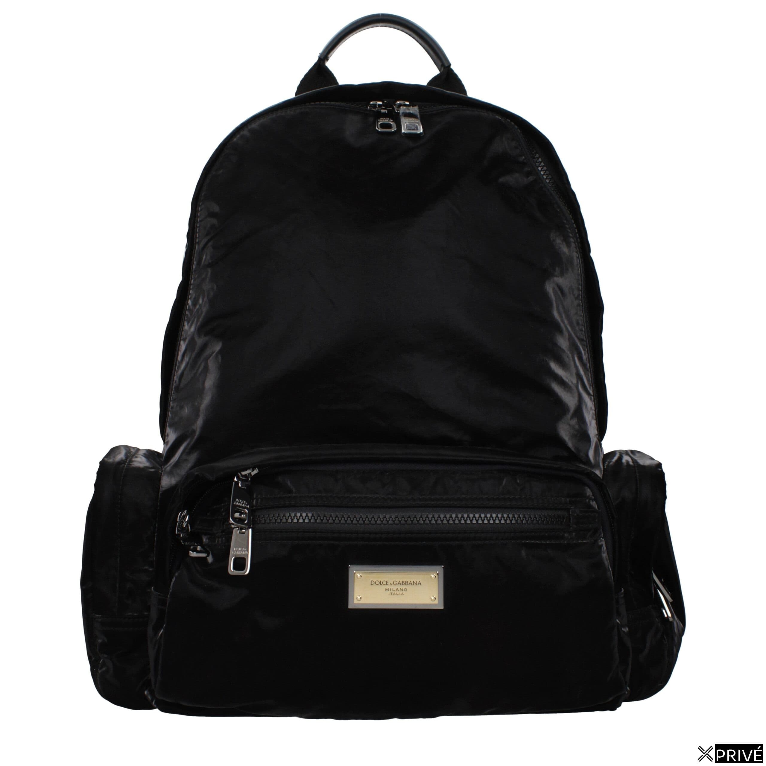 Sac à dos noir en Nylon — 1