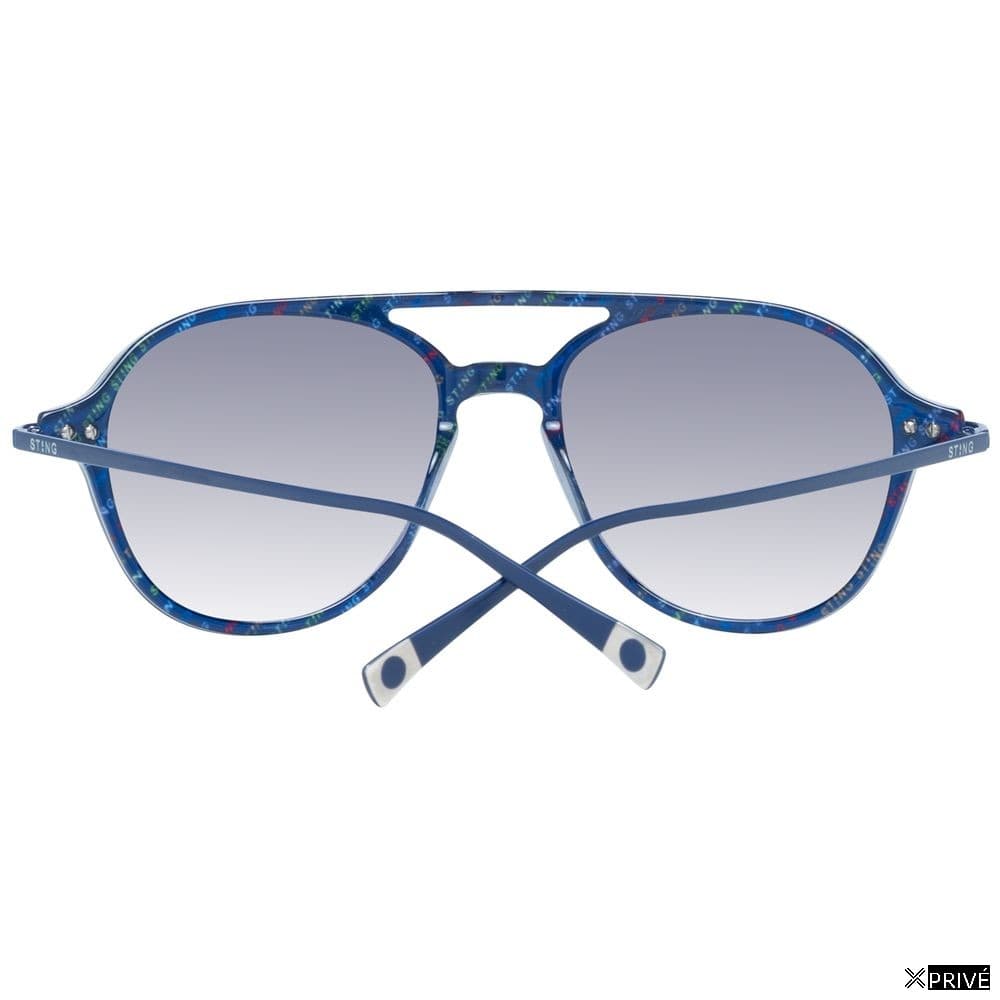 Lunettes de soleil bleues — 3