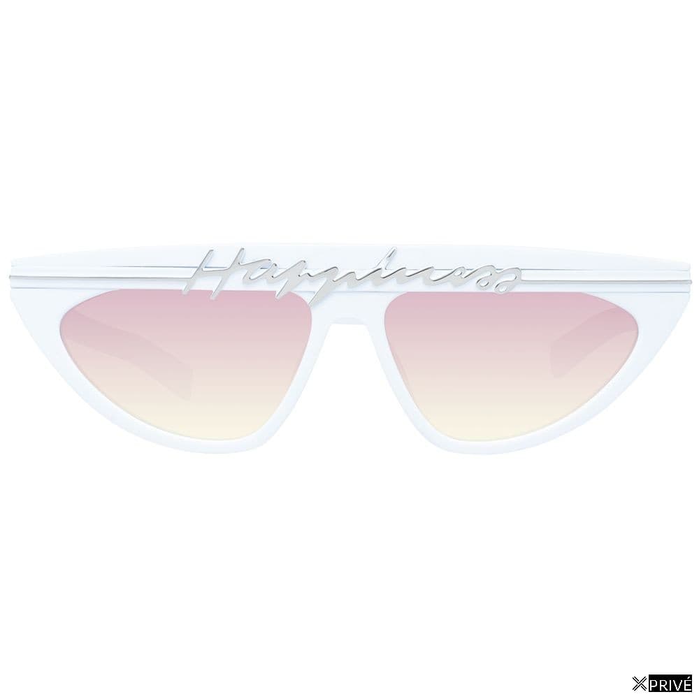 Lunettes de soleil blanches en Plastique — 2