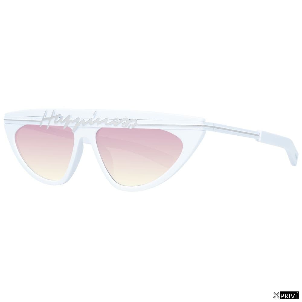 Lunettes de soleil blanches en Plastique — 1