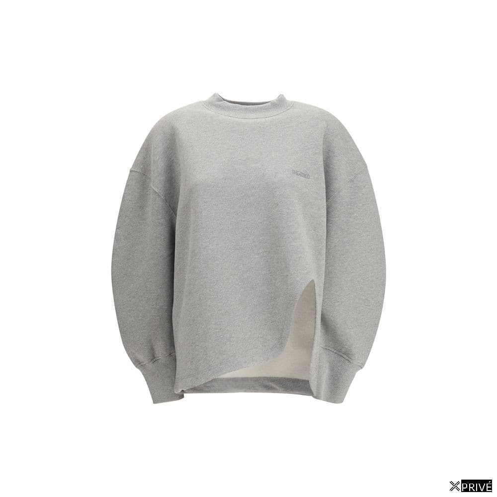 Pull gris en Coton — 1