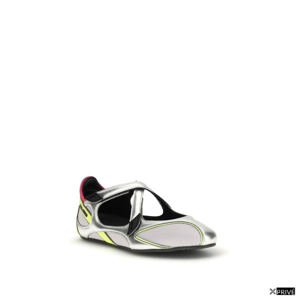 Chaussures plates argentées — 2