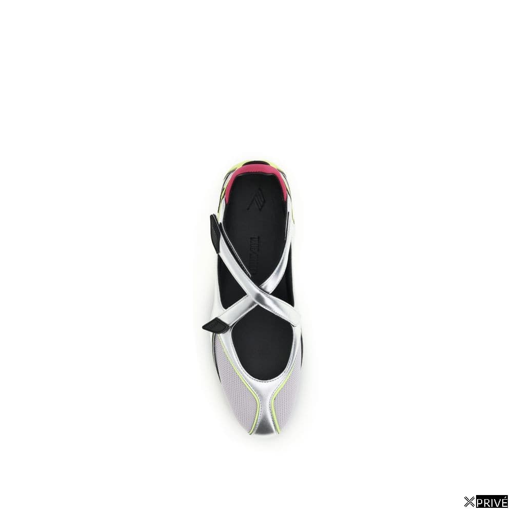 Chaussures plates argentées — 4