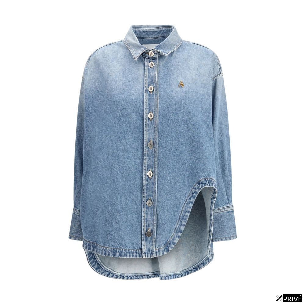 Chemise bleue en Coton — 1