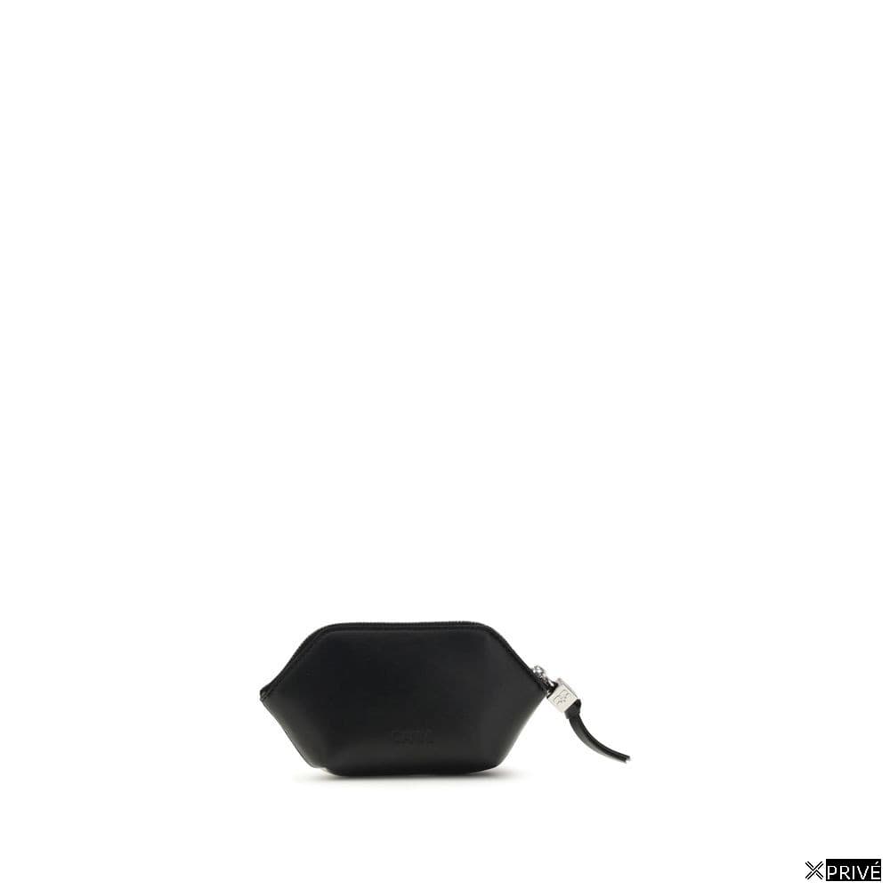 Portefeuille noir en Polyester — 2