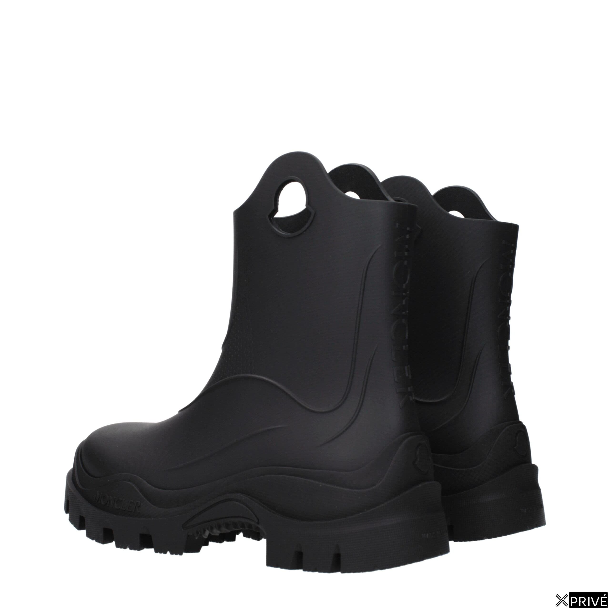 Bottes noires en Coton — 4