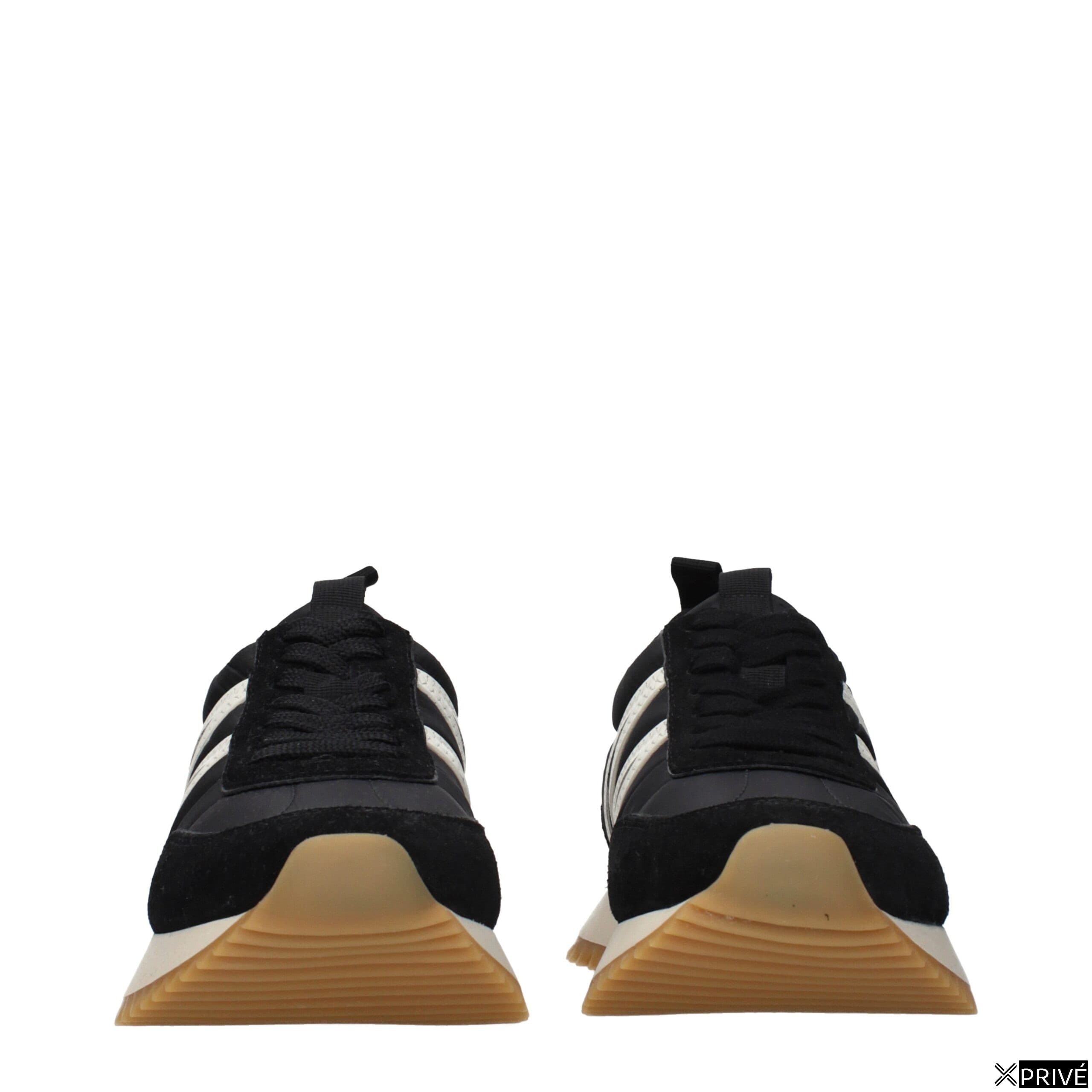 Chaussures de sport noires en Tissu — 3