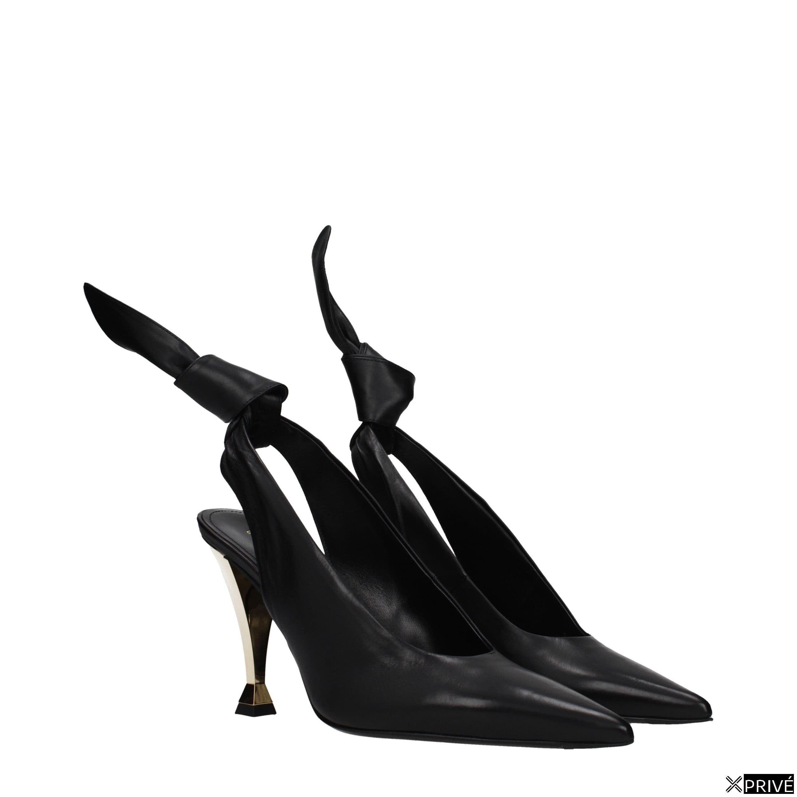 Sandales noires en Cuir — 2