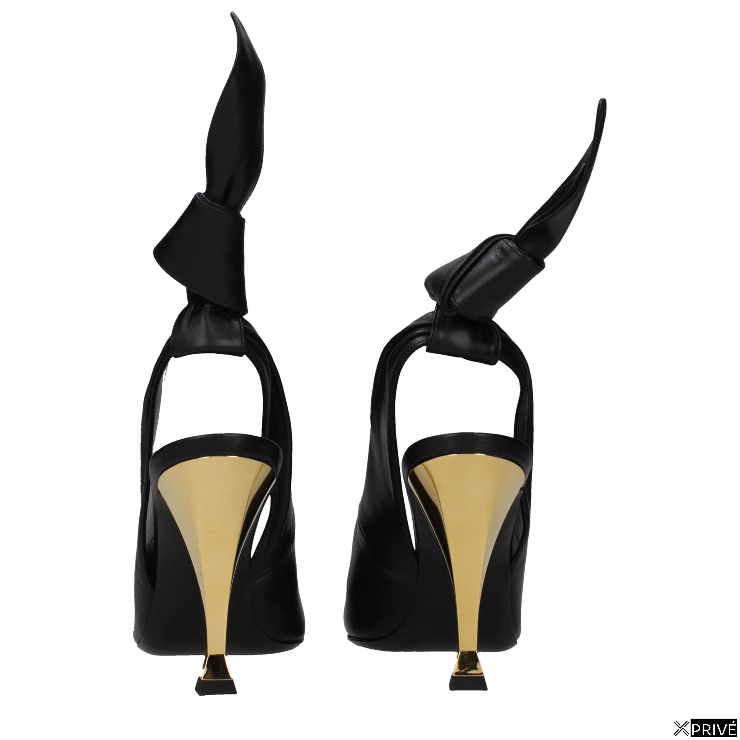 Sandales noires en Cuir — 5