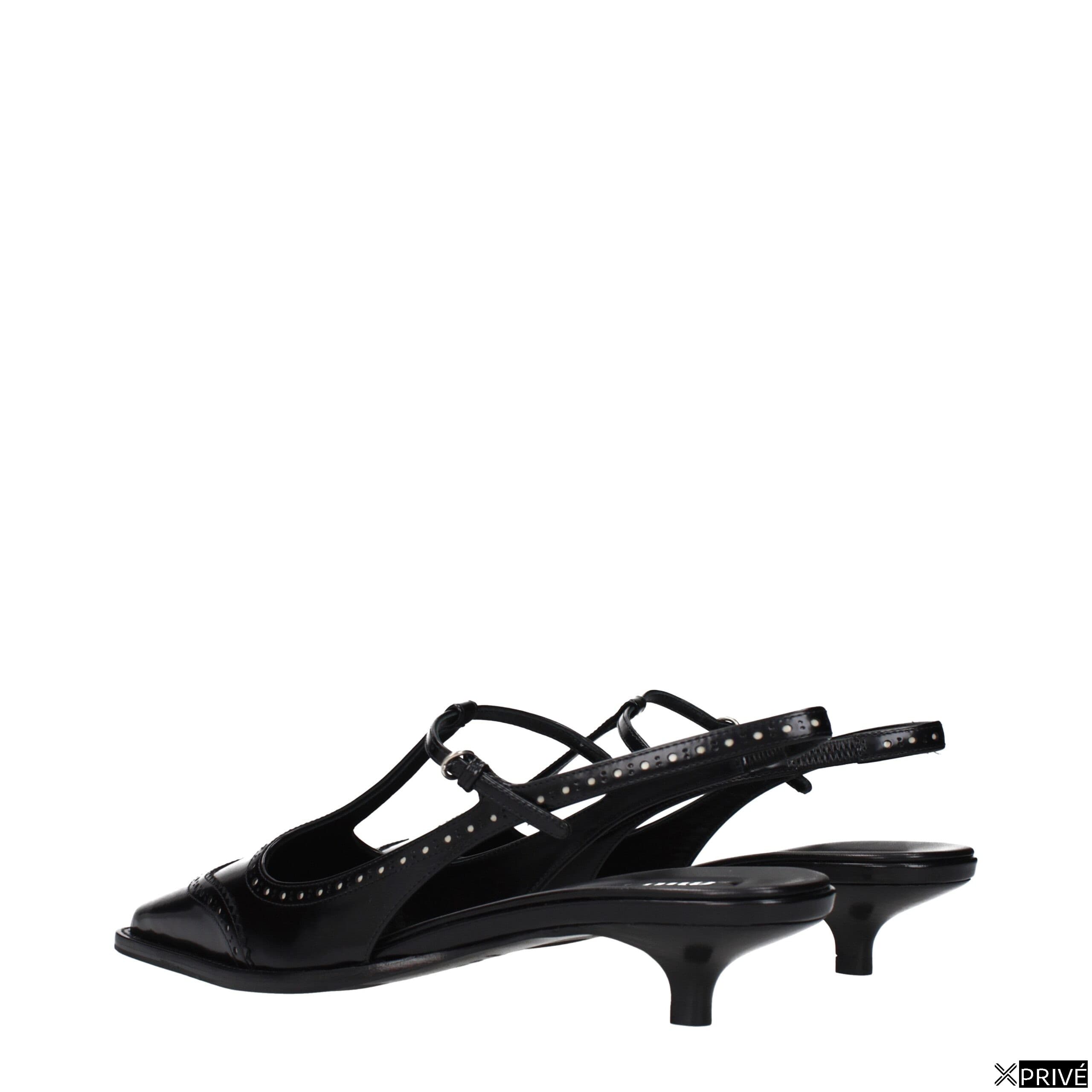 Sandales noires en Cuir — 4
