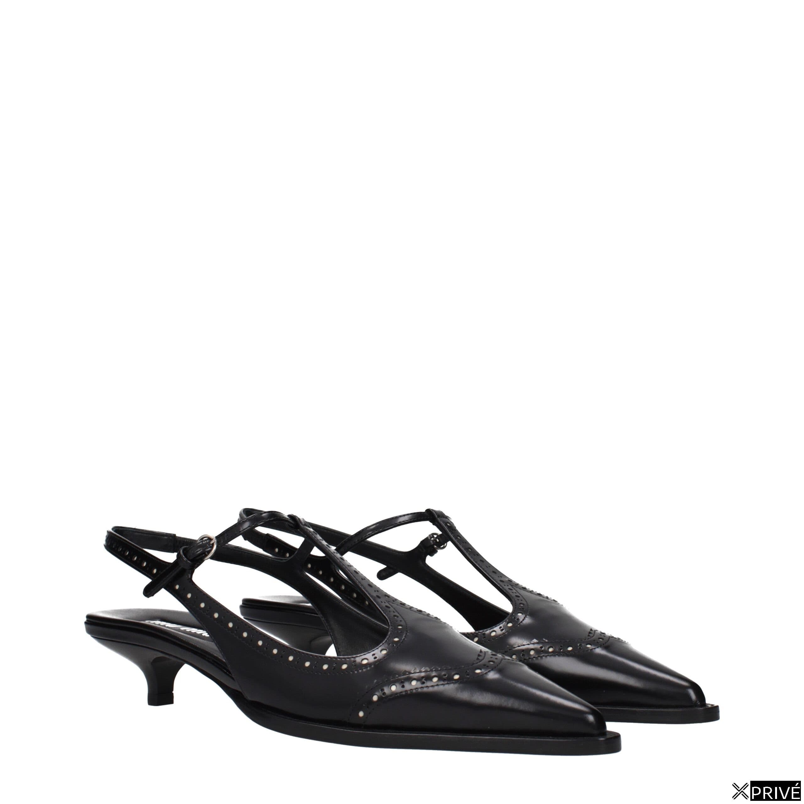 Sandales noires en Cuir — 2