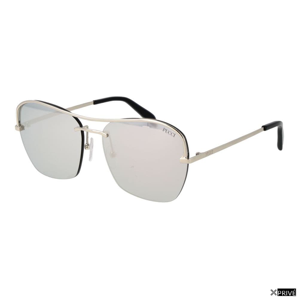 Lunettes de soleil argentées — 1