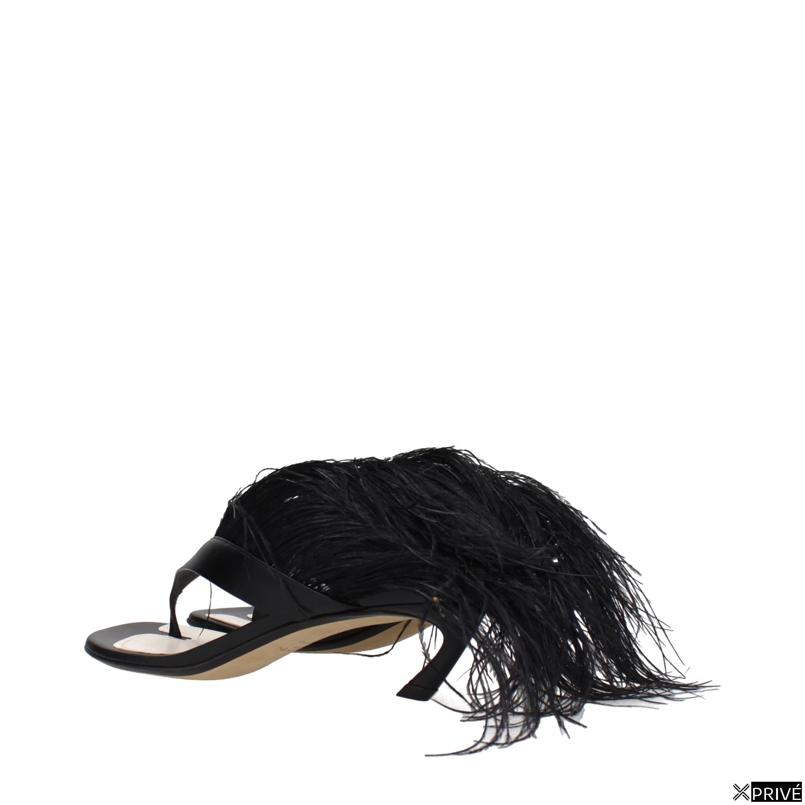 Sandales noires en Cuir — 4