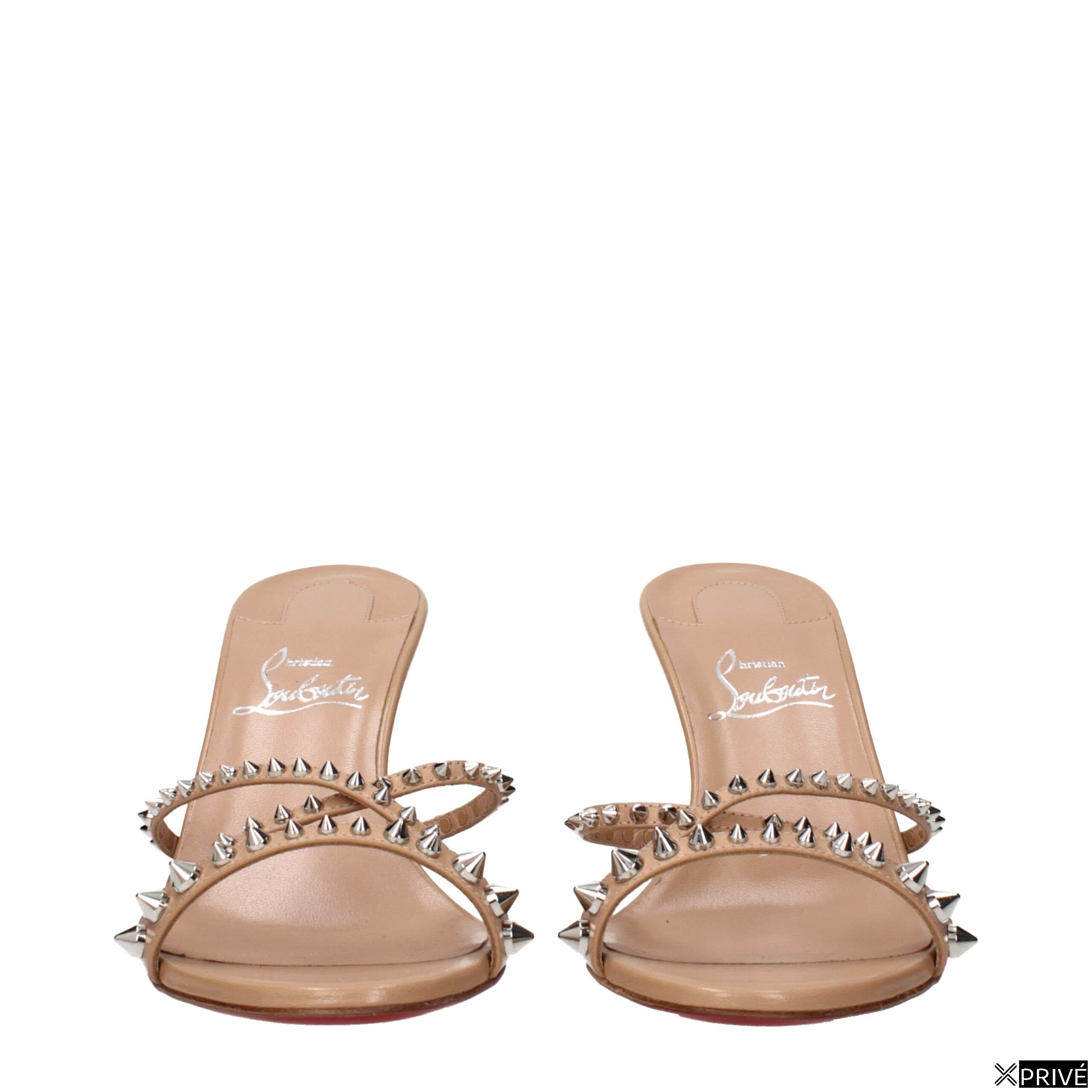 Sandales roses en Cuir — 3
