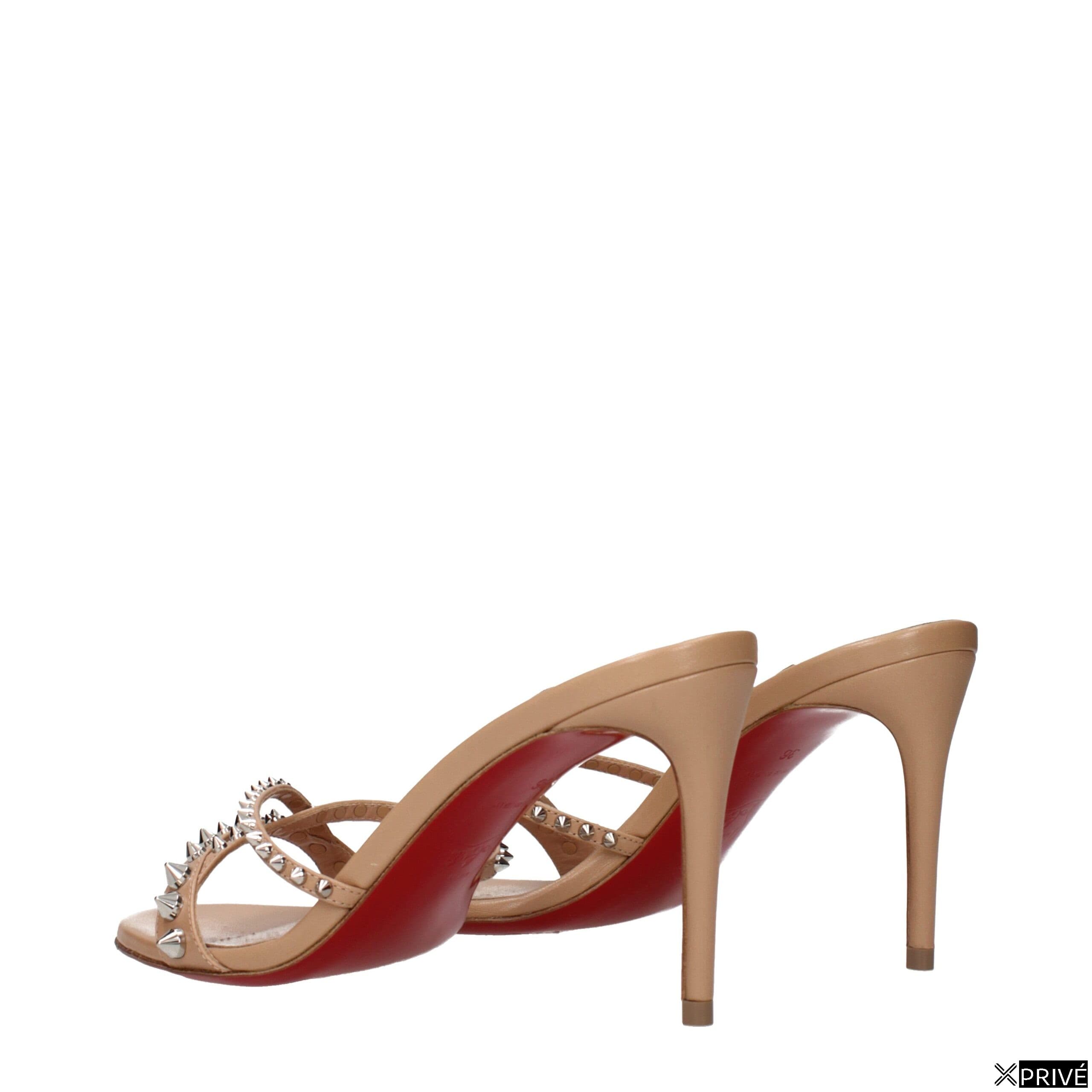 Sandales roses en Cuir — 4