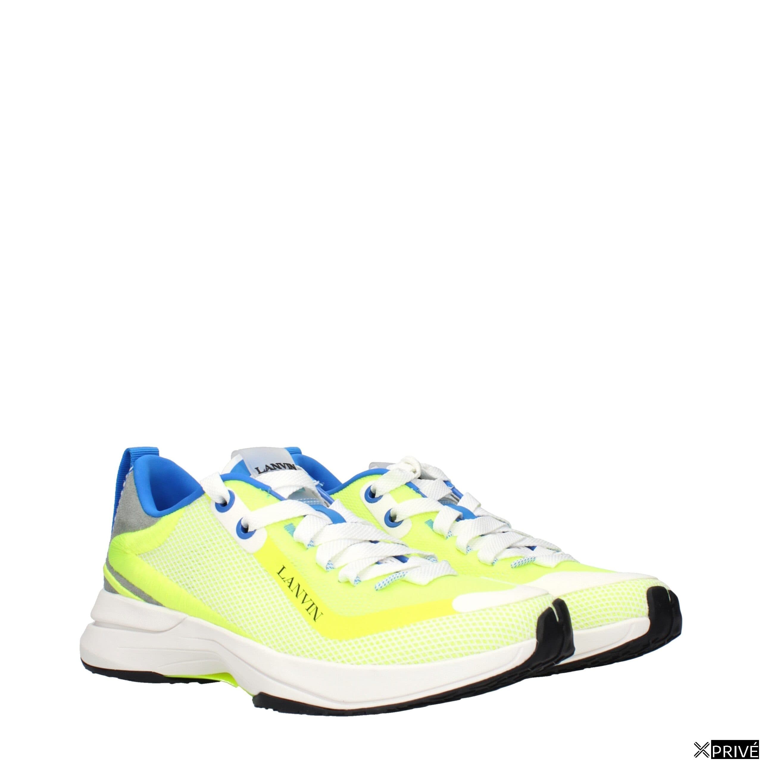 Chaussures de sport jaunes en Tissu — 2
