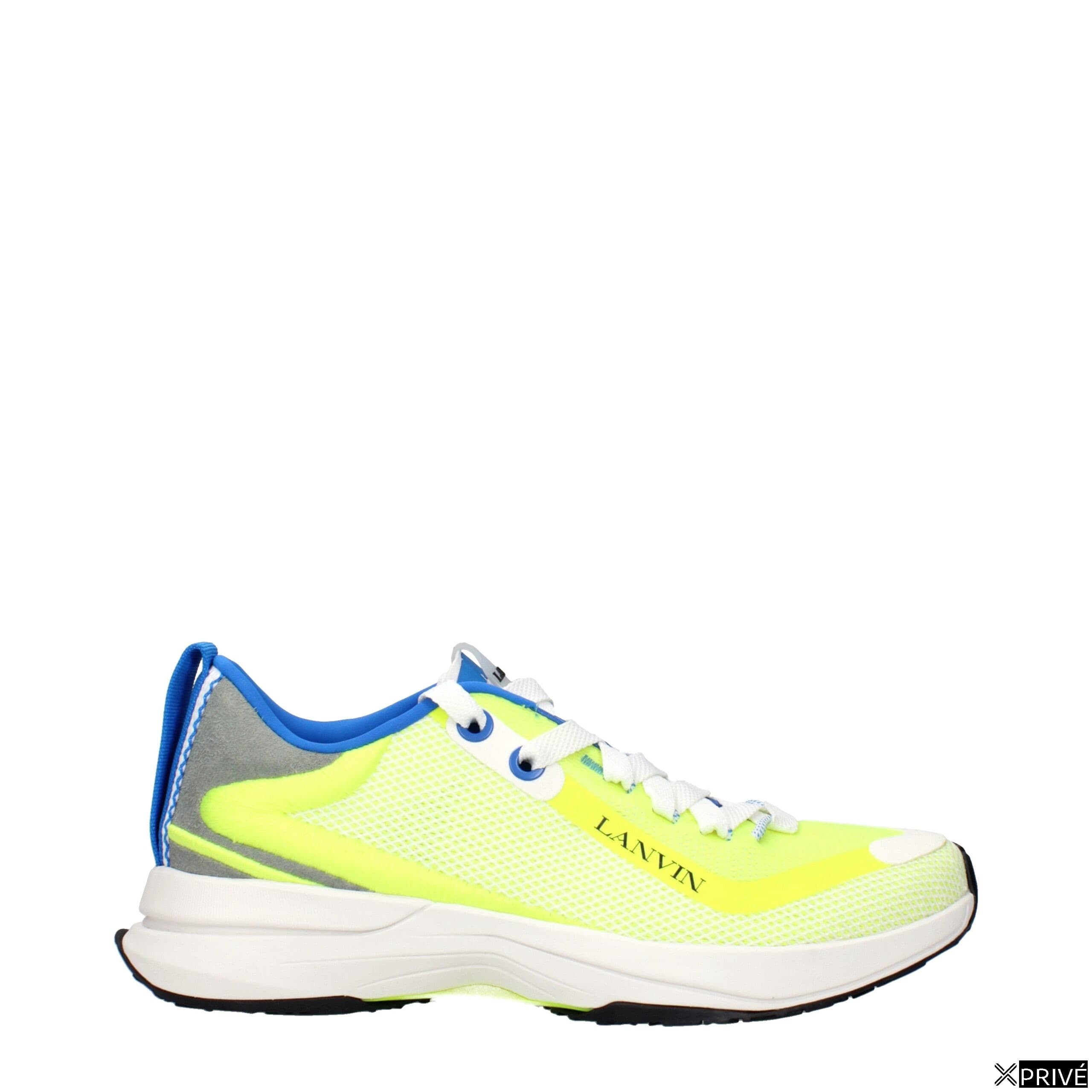 Chaussures de sport jaunes en Tissu — 1