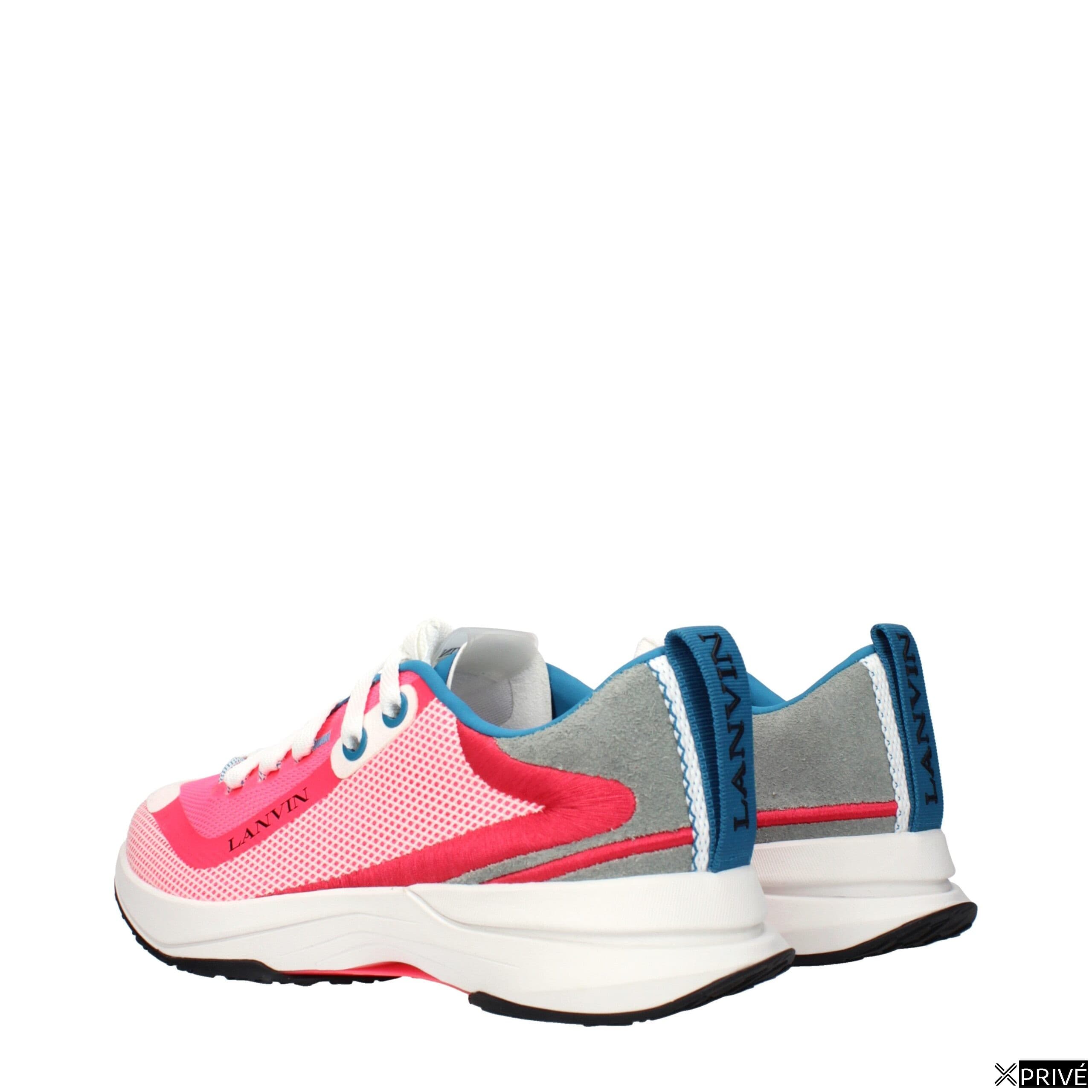 Chaussures de sport roses en Tissu — 4