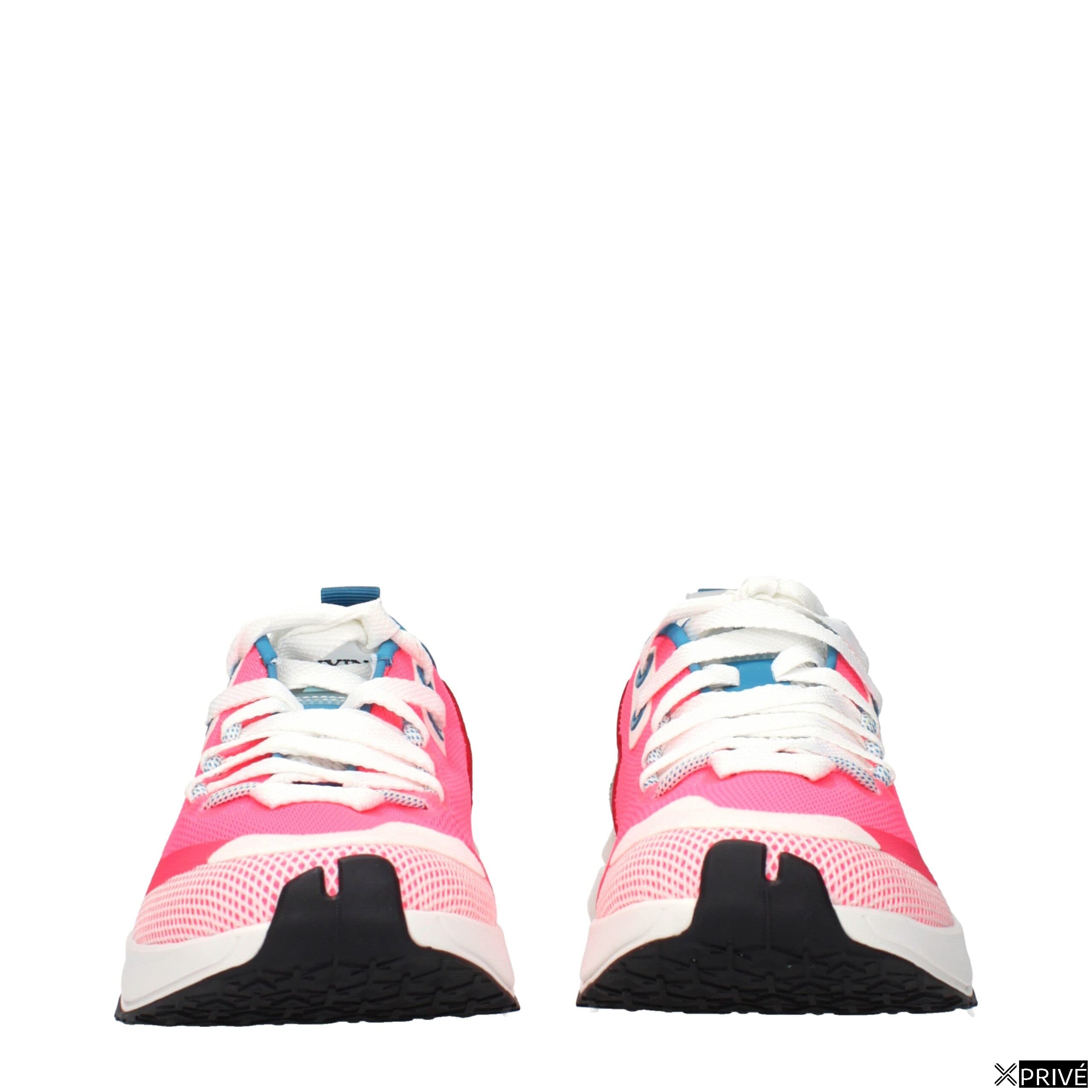 Chaussures de sport roses en Tissu — 3