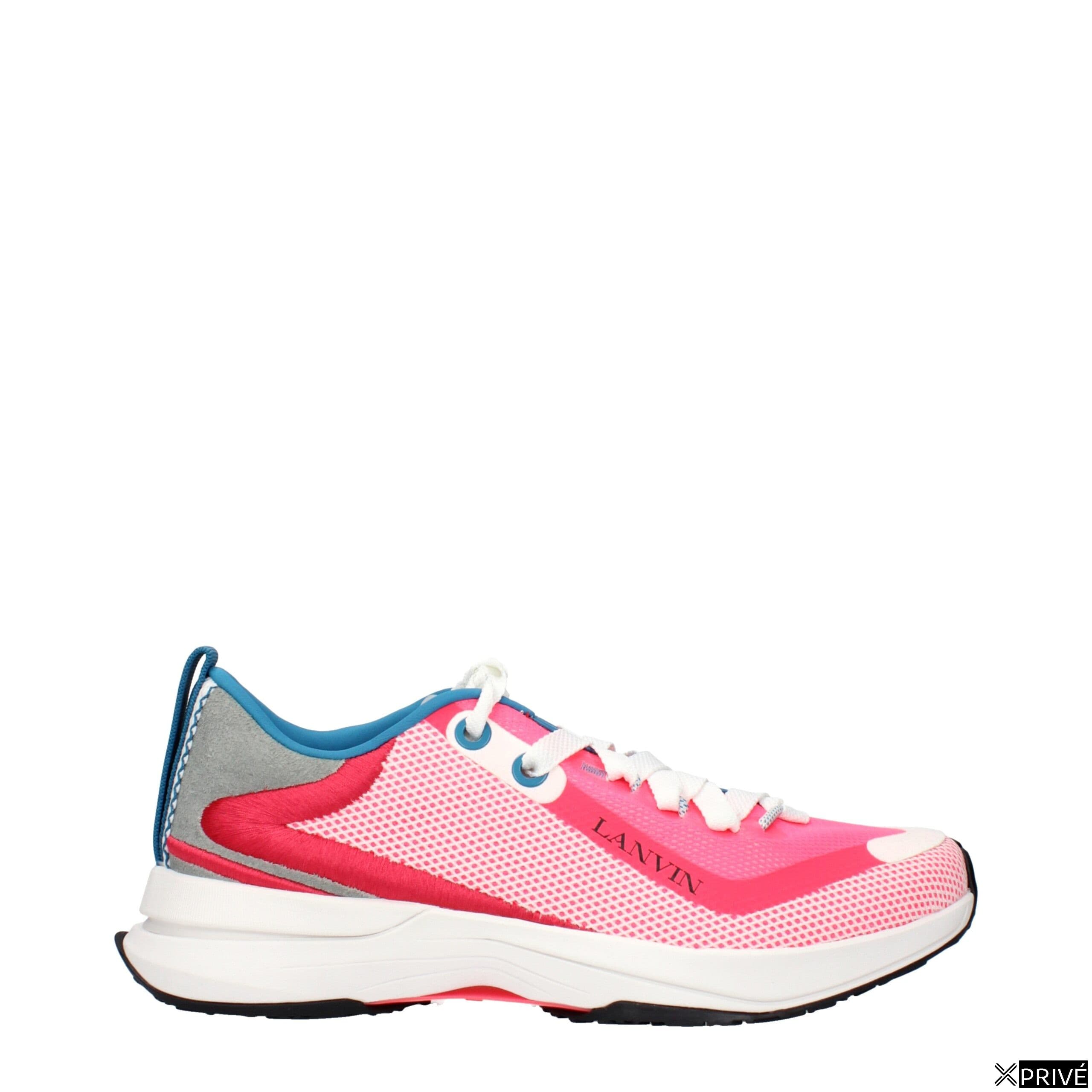 Chaussures de sport roses en Tissu — 1