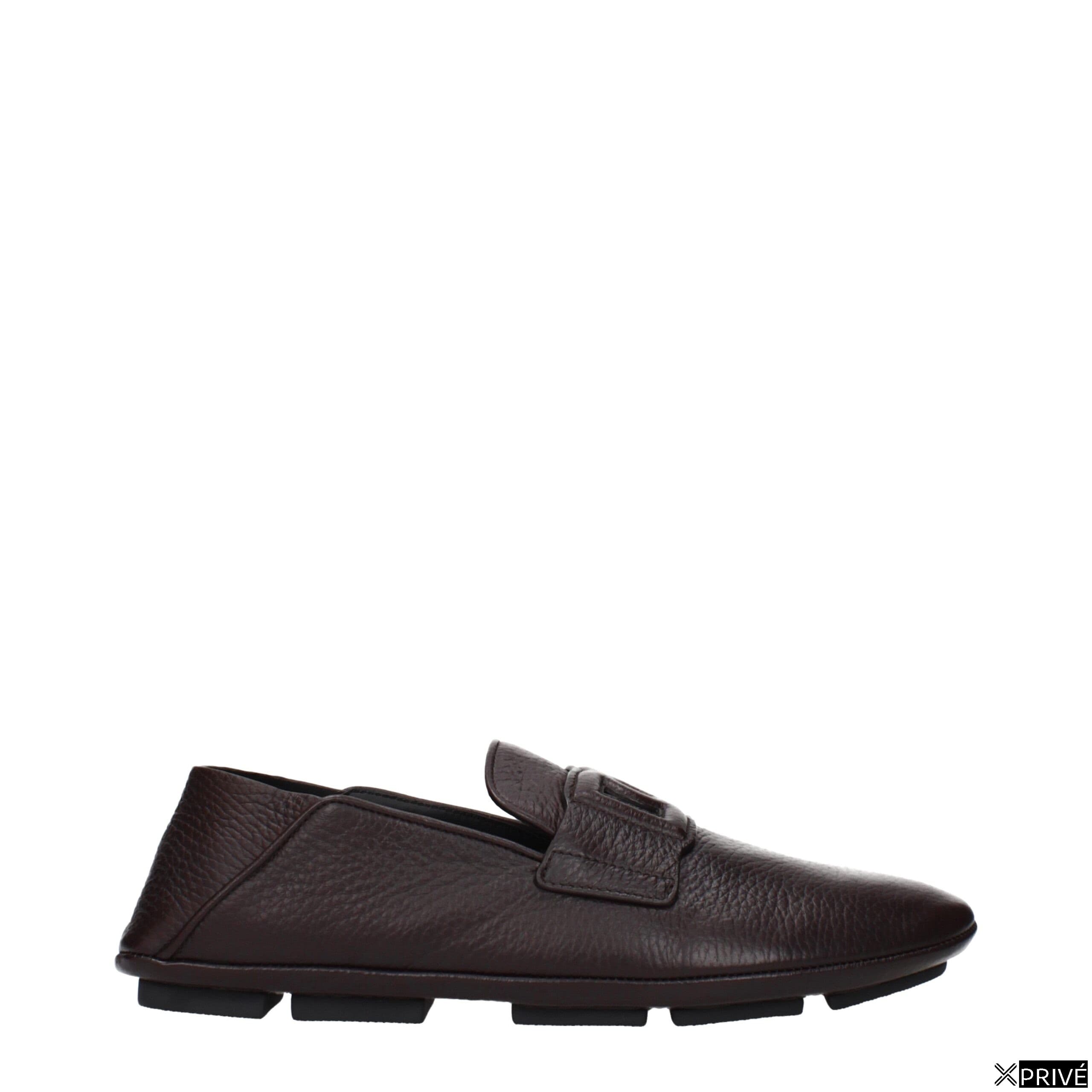 Mocassin brun en Cuir — 1