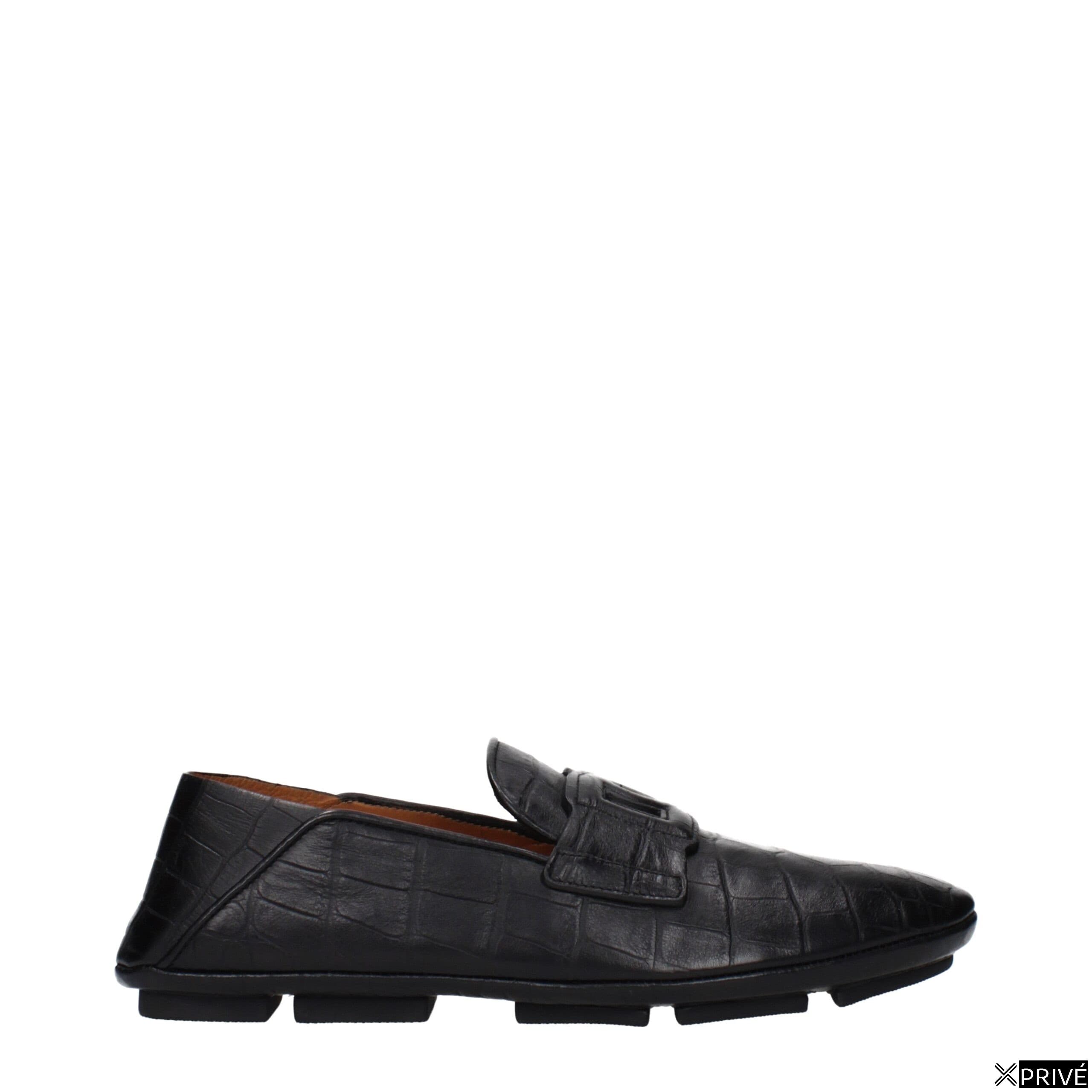 Mocassin noir en Cuir — 1