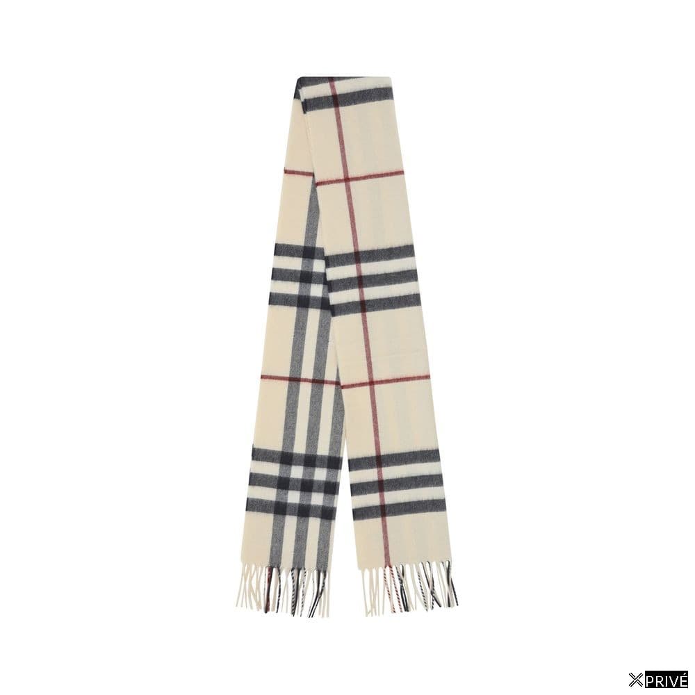 Écharpe beige en Cachemire — 2