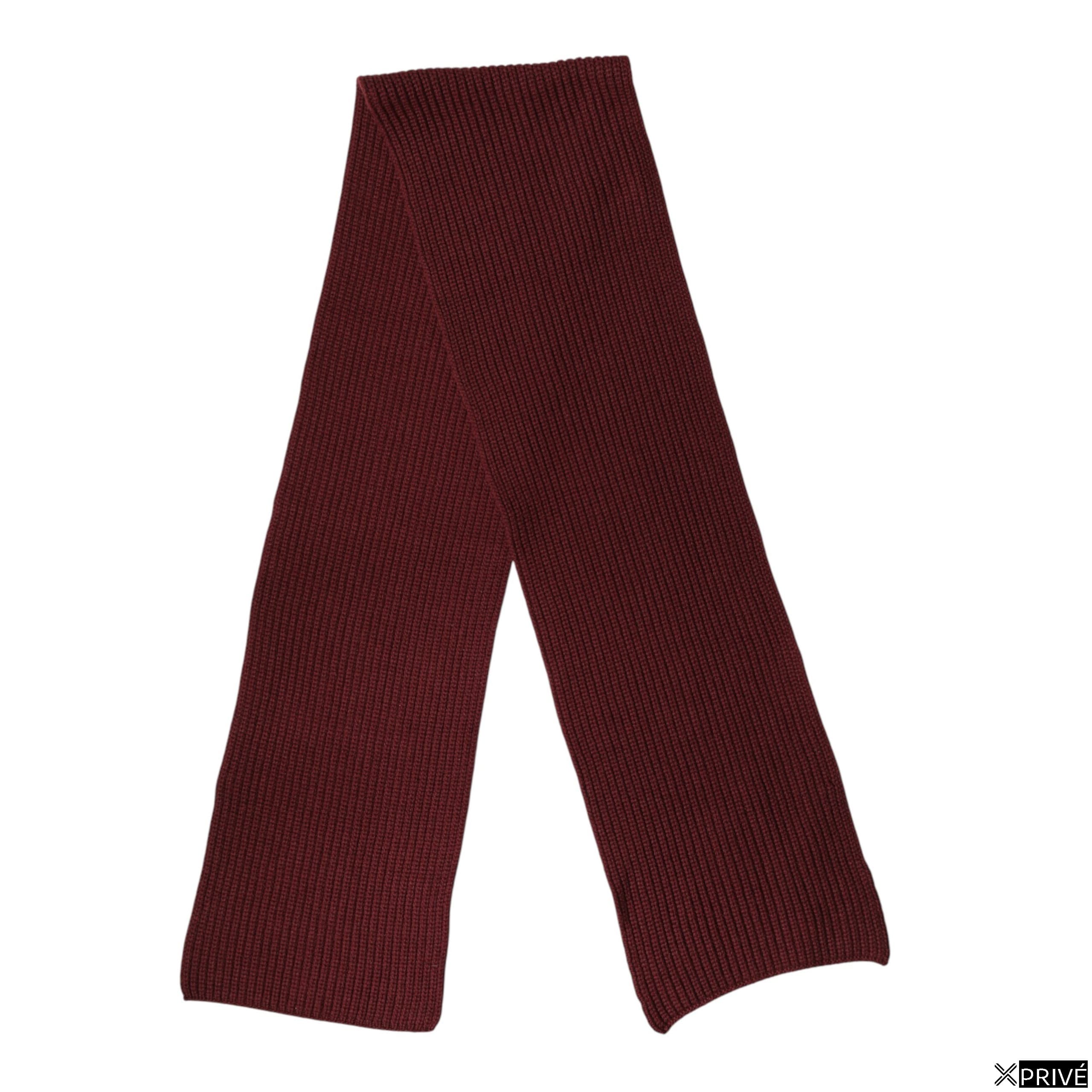 Écharpe bordeaux — 1