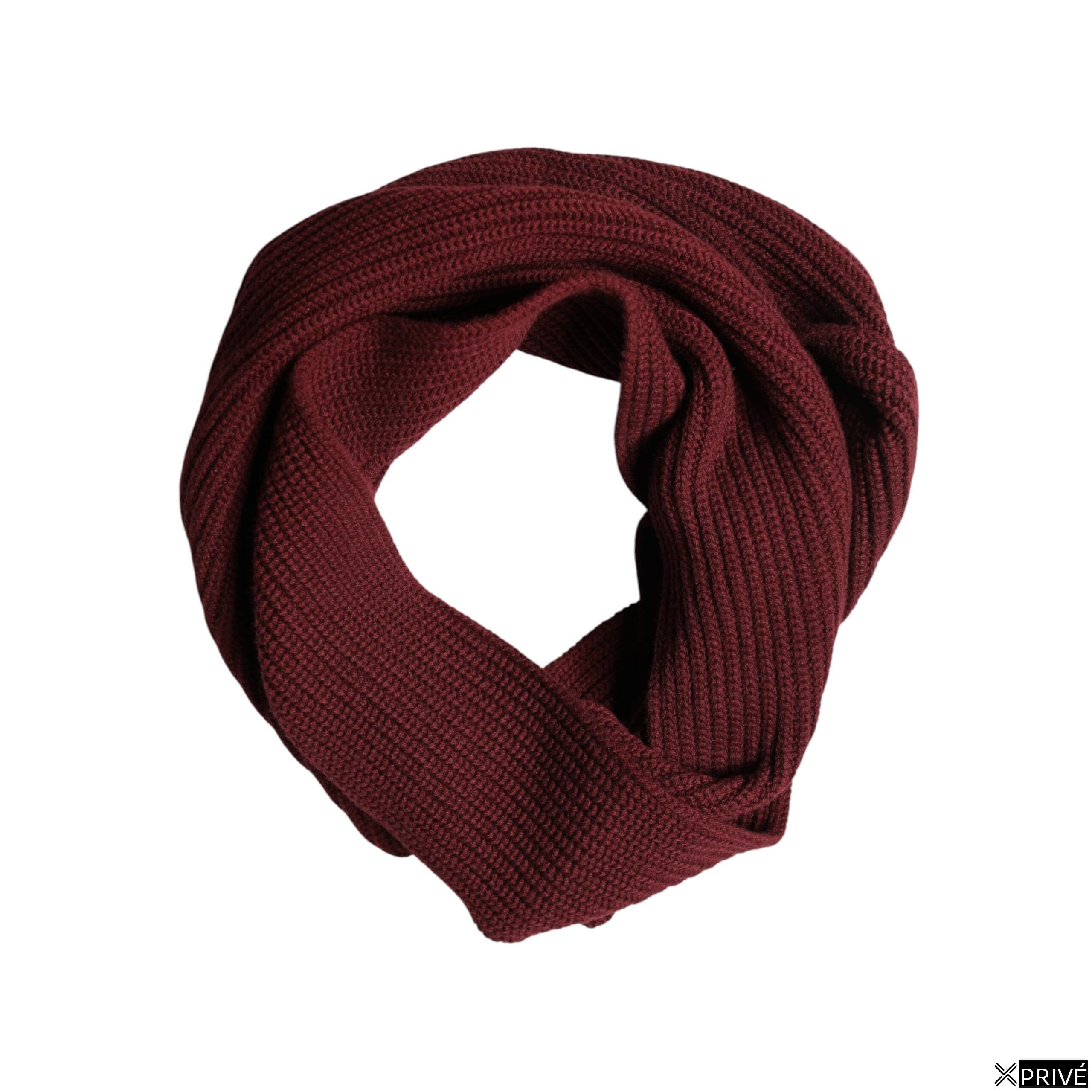 Écharpe bordeaux — 4