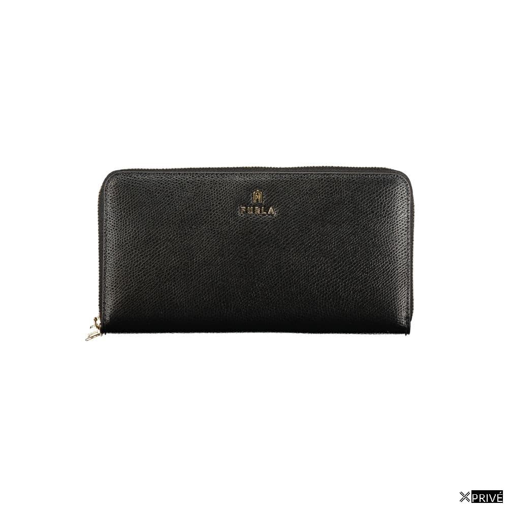 Portefeuille noir en Cuir — 1