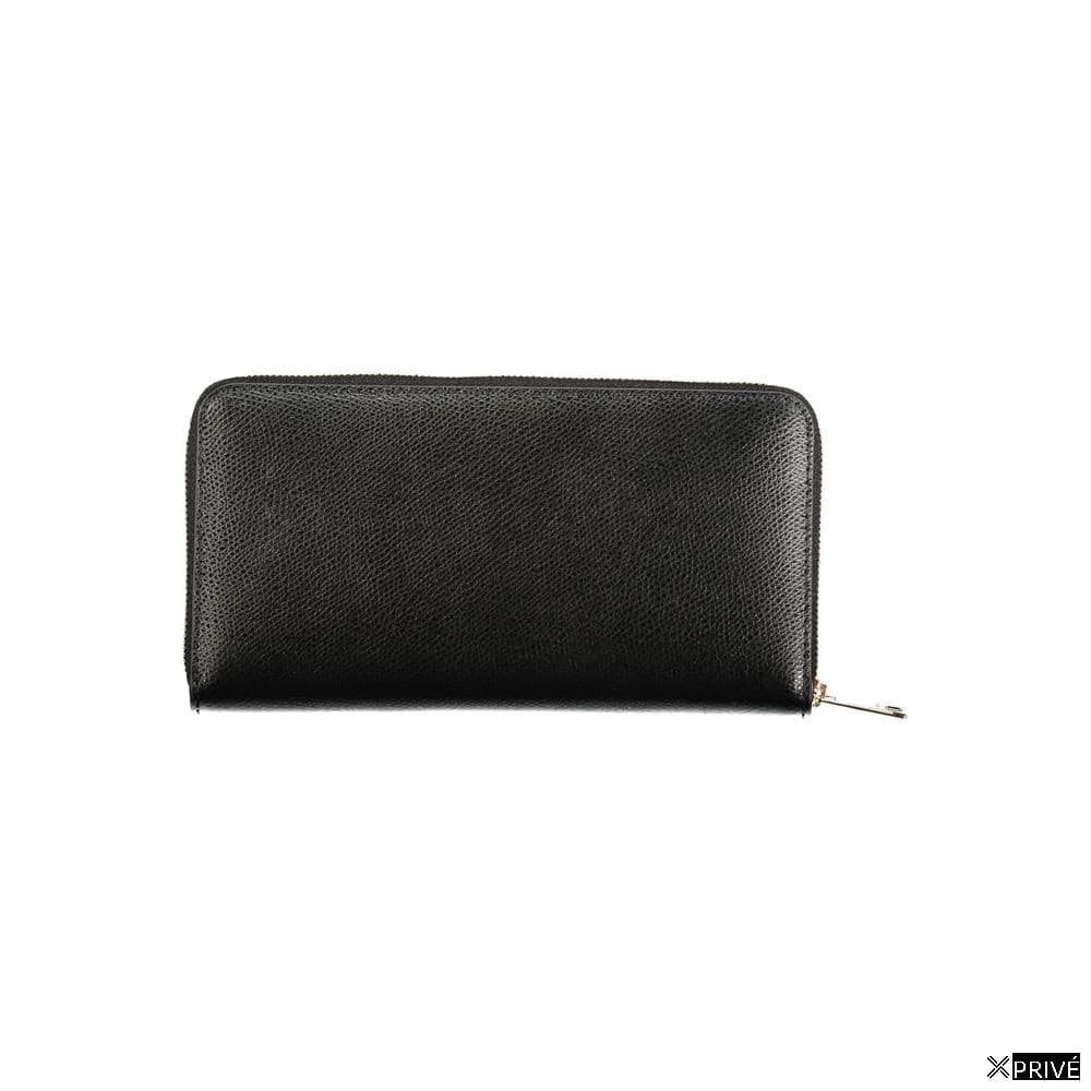 Portefeuille noir en Cuir — 2