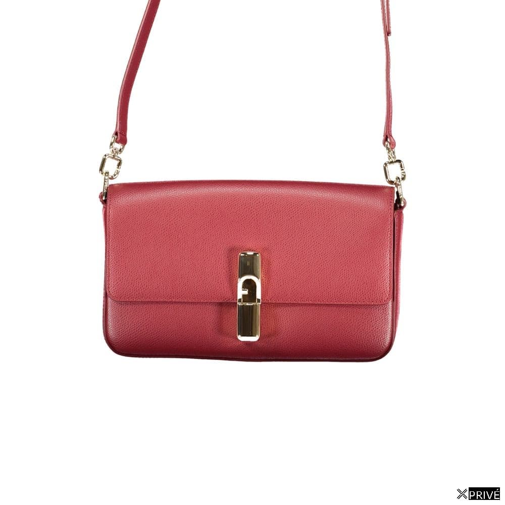 Sac à main rouge en Cuir — 1