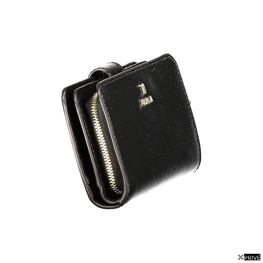 Portefeuille noir en Cuir — 3