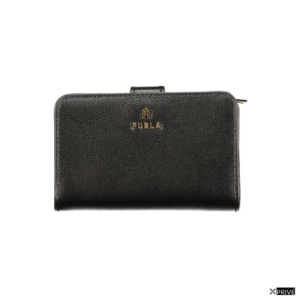 Portefeuille noir en Cuir — 1
