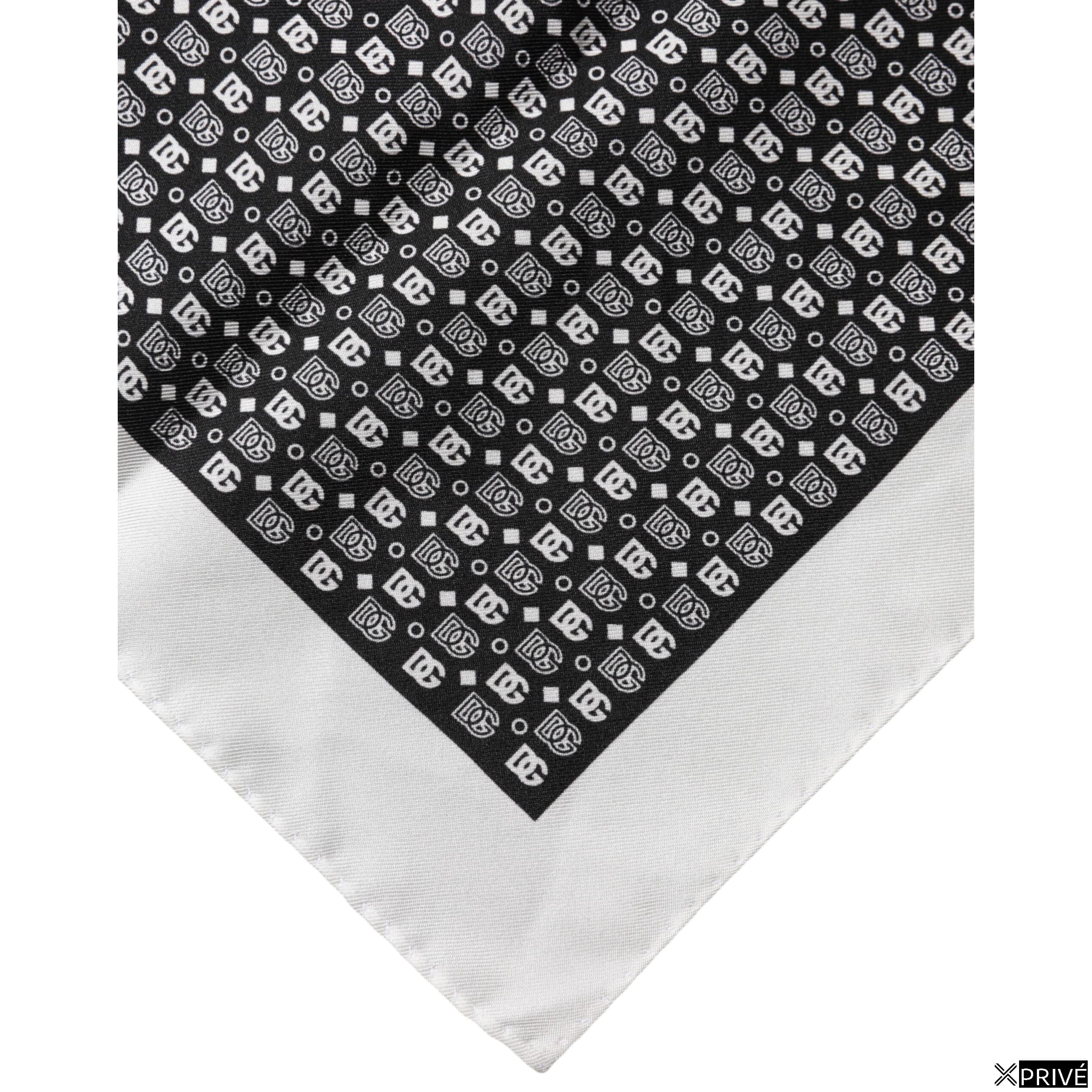 Mouchoir noir et blanc — 3