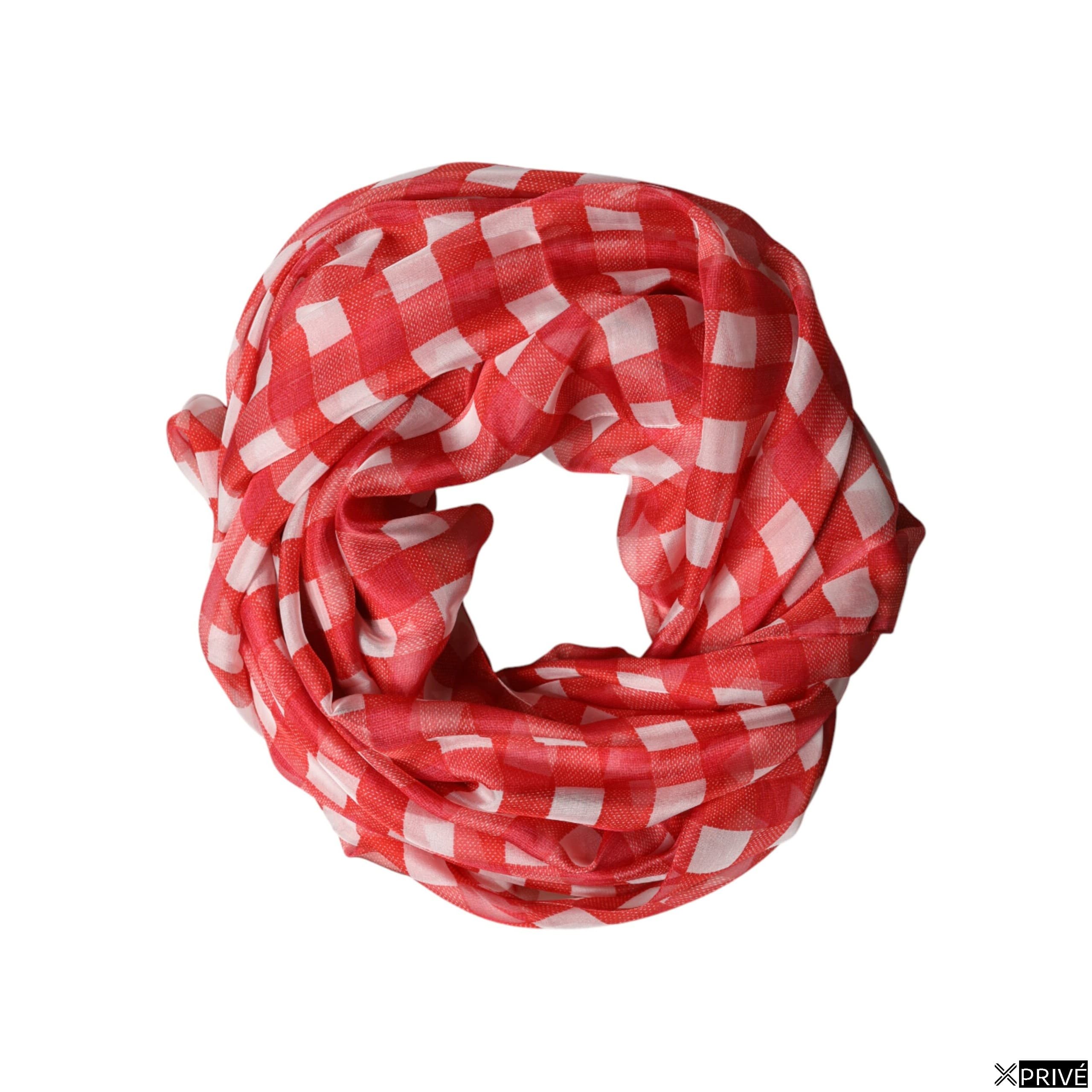 Écharpe blanc et rouge — 1
